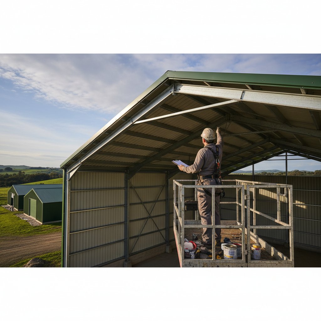 Agricultural hangar 12×30 m: maintenance and longevity